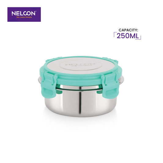 TwistiX 3 Container 250ml – Medium Stainless Steel Storage Box