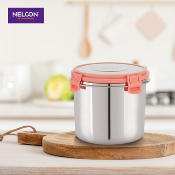 TwistiX Deep 3 Container 1000ml – Large Deep Stainless Steel Storage