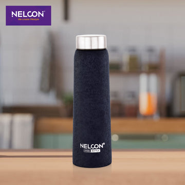 Absolute Crocz Dark Blue Stainless Steel Bottle - 1000ml