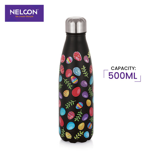 Cola Custom UV Printed Insulated Stainless Steel Bottle 500ml
