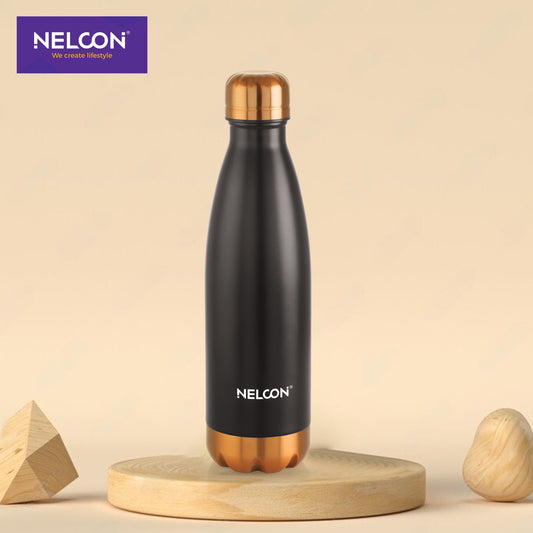 Cola Black Electro Copper-Toned Insulated Bottle 500ml