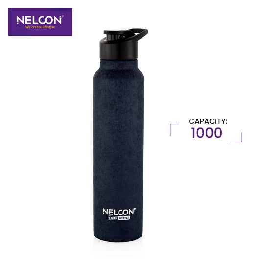 Dew Crocz Sipper Assorted Stainless Steel Bottle - 1000ml