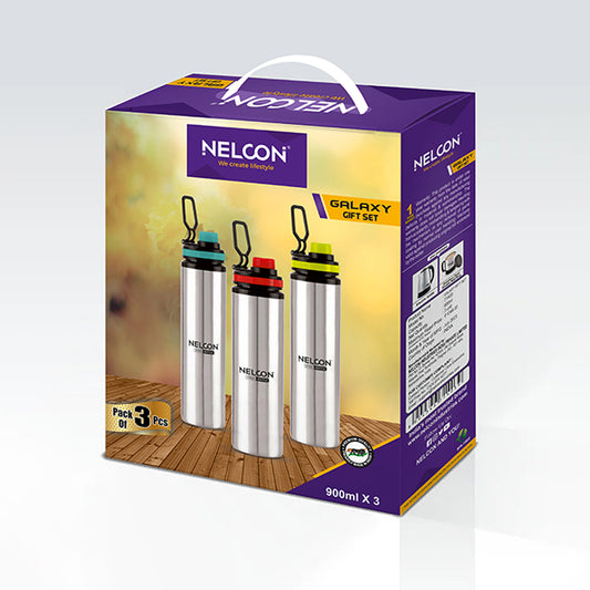 Nelcon Galaxy (3pc bella) Gift Set, 900ml x 3N