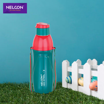 Neo Steel-X Instant Flip Stainless Steel Bottle - 600ml