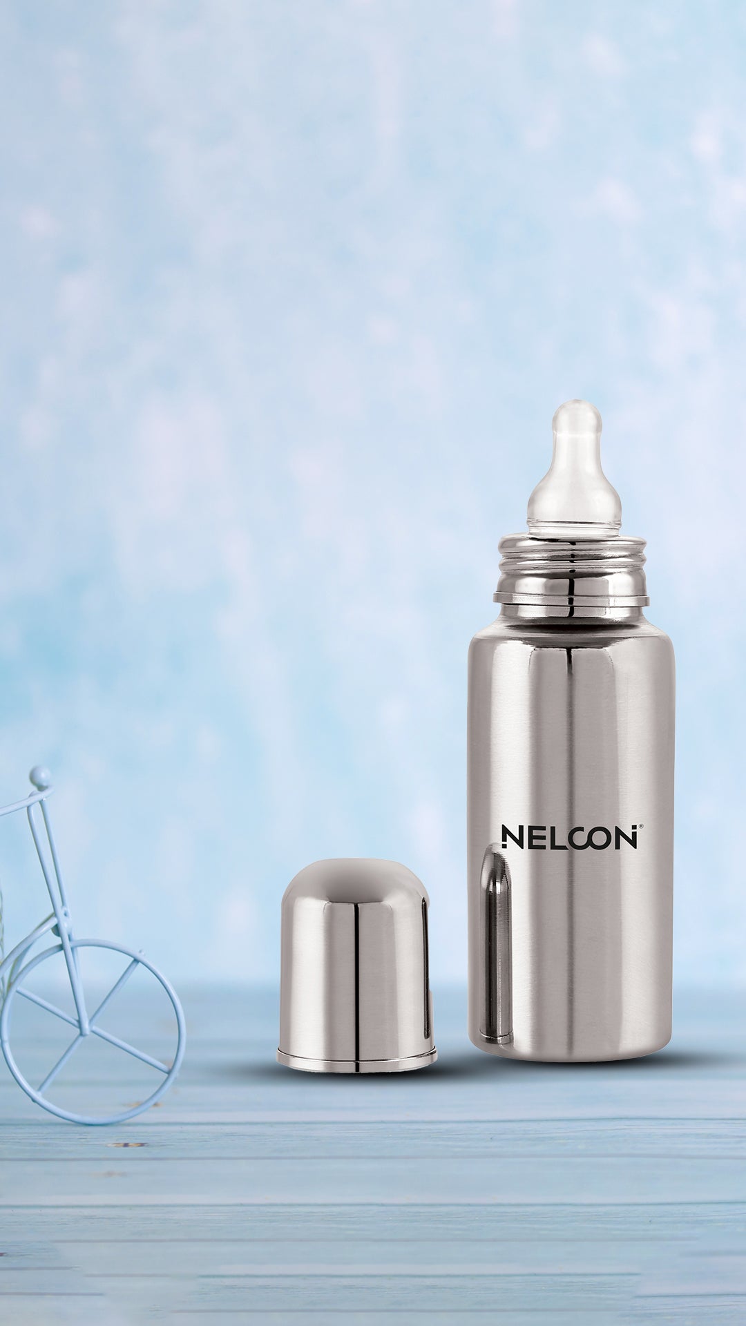 Nelcon Indian feeding bottle, 250ml