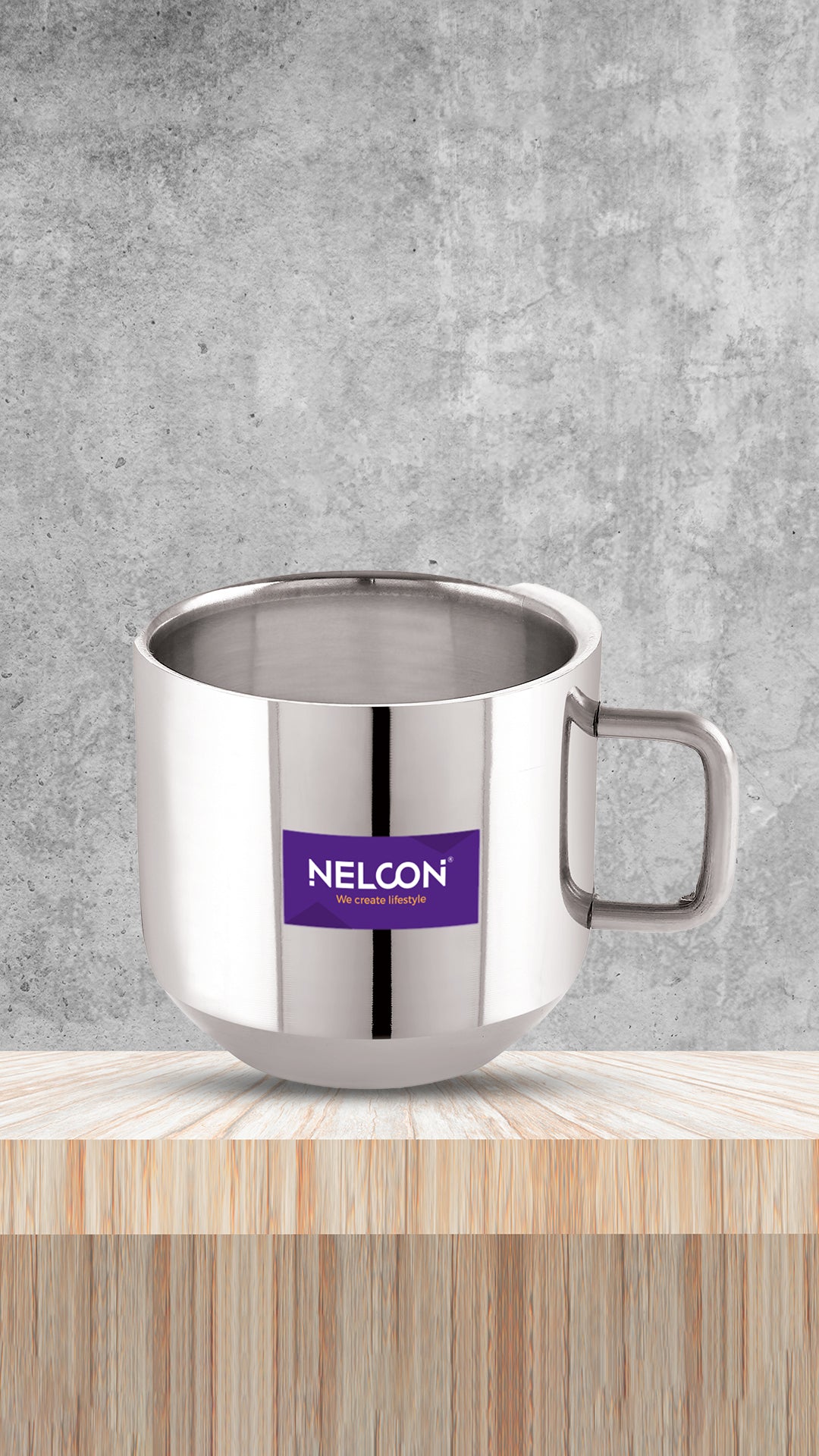 Nelcon Tiptop tea cup set of 4pc, 100ml