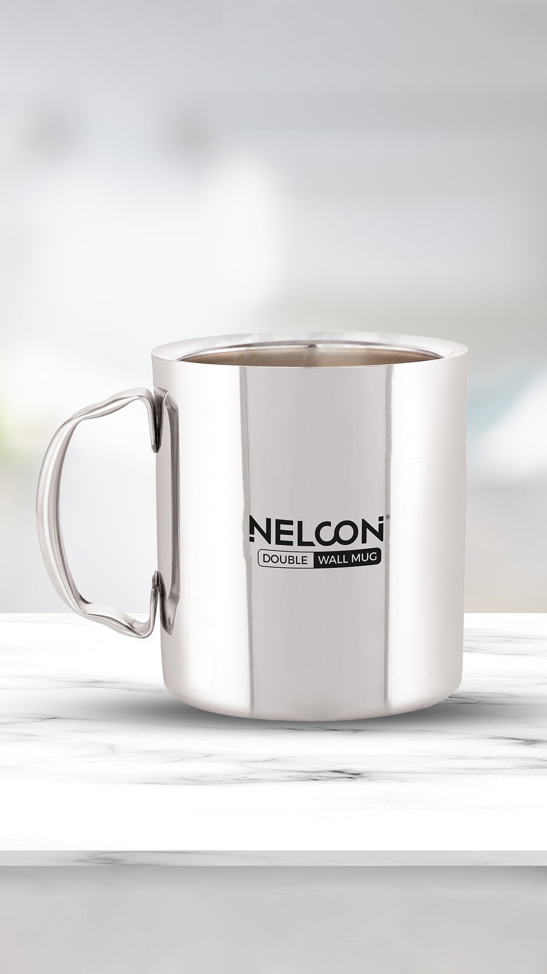 Nelcon sober big tea cup set of 2pc, 280ml