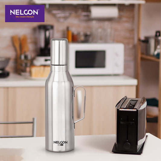 Olio Oil Dispenser Silver 500ml