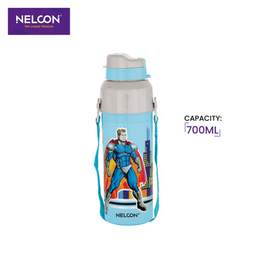 Neo Steel-X Robo Futuristic Compact Insulated Stainless Steel Bottle 700ml