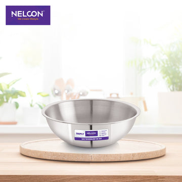 Triply Stainless Steel Tasla Induction Base 20cm