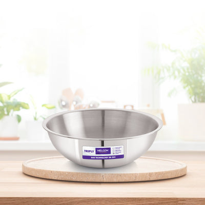 Triply Stainless Steel Tasla Induction Base 24cm