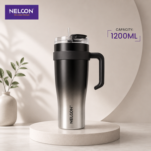 GripSip Vacuum Insulated Stainless Steel Tumbler - 1200ml