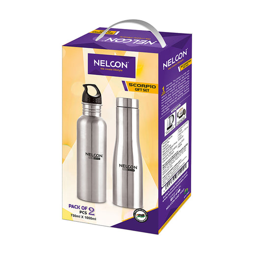 Nelcon Scorpio (1pc sprinkle, 1pc bluebell) Gift Set, 750ml + 1000ml