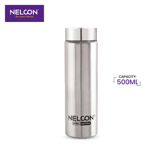 Slim Stainless Steel Bottle - 500ml