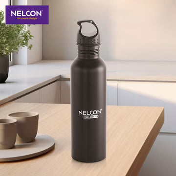 Sprinkle Black Stainless Steel Bottle - 750ml