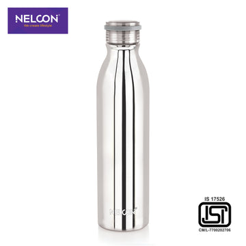 Stark Silver Insulated Stainless Steel Bottle 1000ml