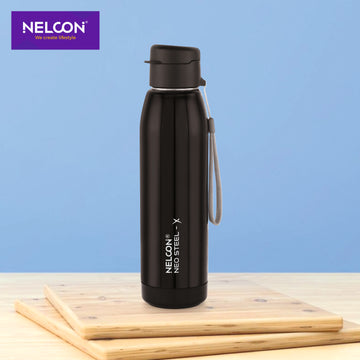 Neo Steel-X Junior Kid-Friendly Insulated Stainless Steel Bottle 450ml