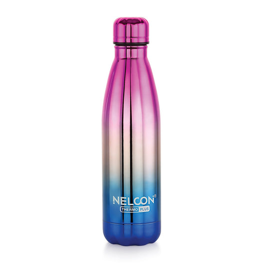 Nelcon Cola Thermo Plus  Assorted Color(top pink_bottom lightblue), 500ml