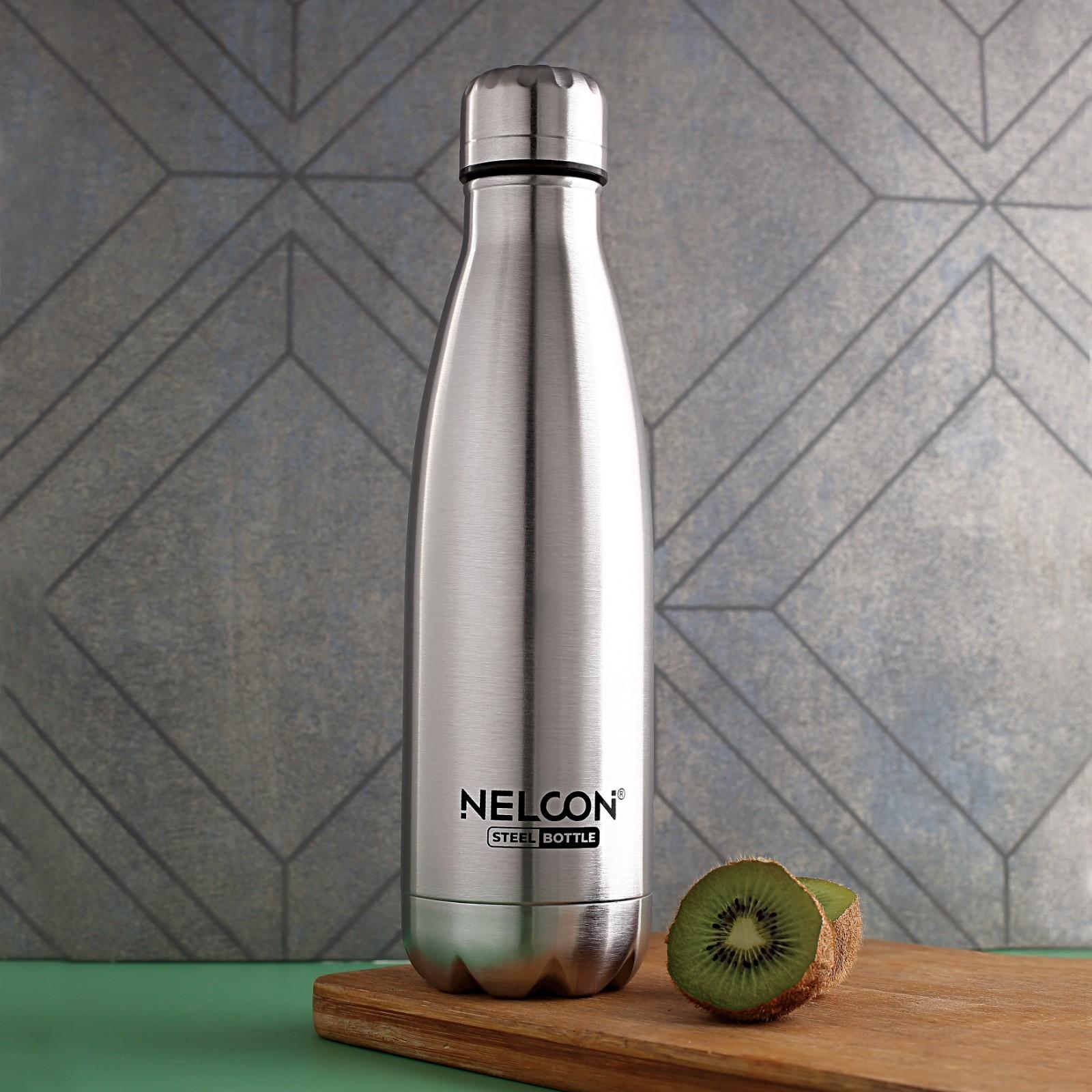 Nelcon Cola butterfly water bottle stainless steel, 750ml