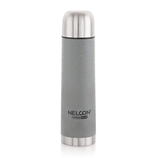 Nelcon Crocz Grey hydra flask hot and cold insulated water bottle, 500ml