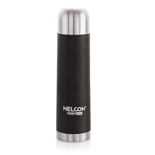 Nelcon Crocz Black hydra flask hot and cold insulated water bottle, 500ml