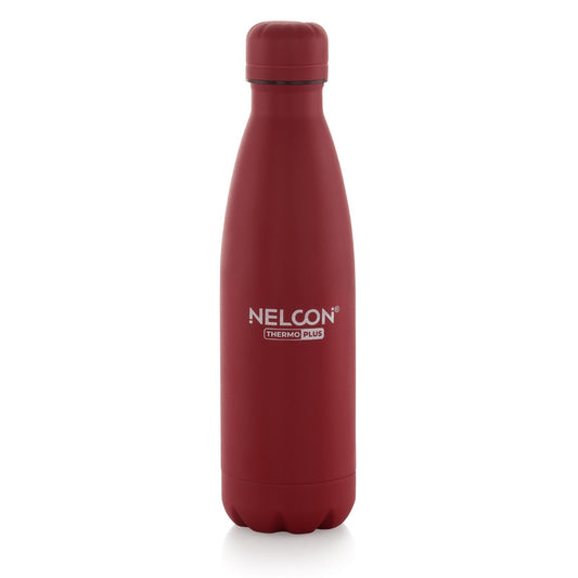 Nelcon Cola dusky red thermo plus hot and cold bottles, 500ml