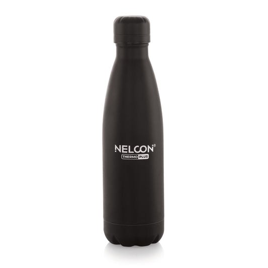 Nelcon Cola dusky black thermo plus hot and cold bottles, 500ml