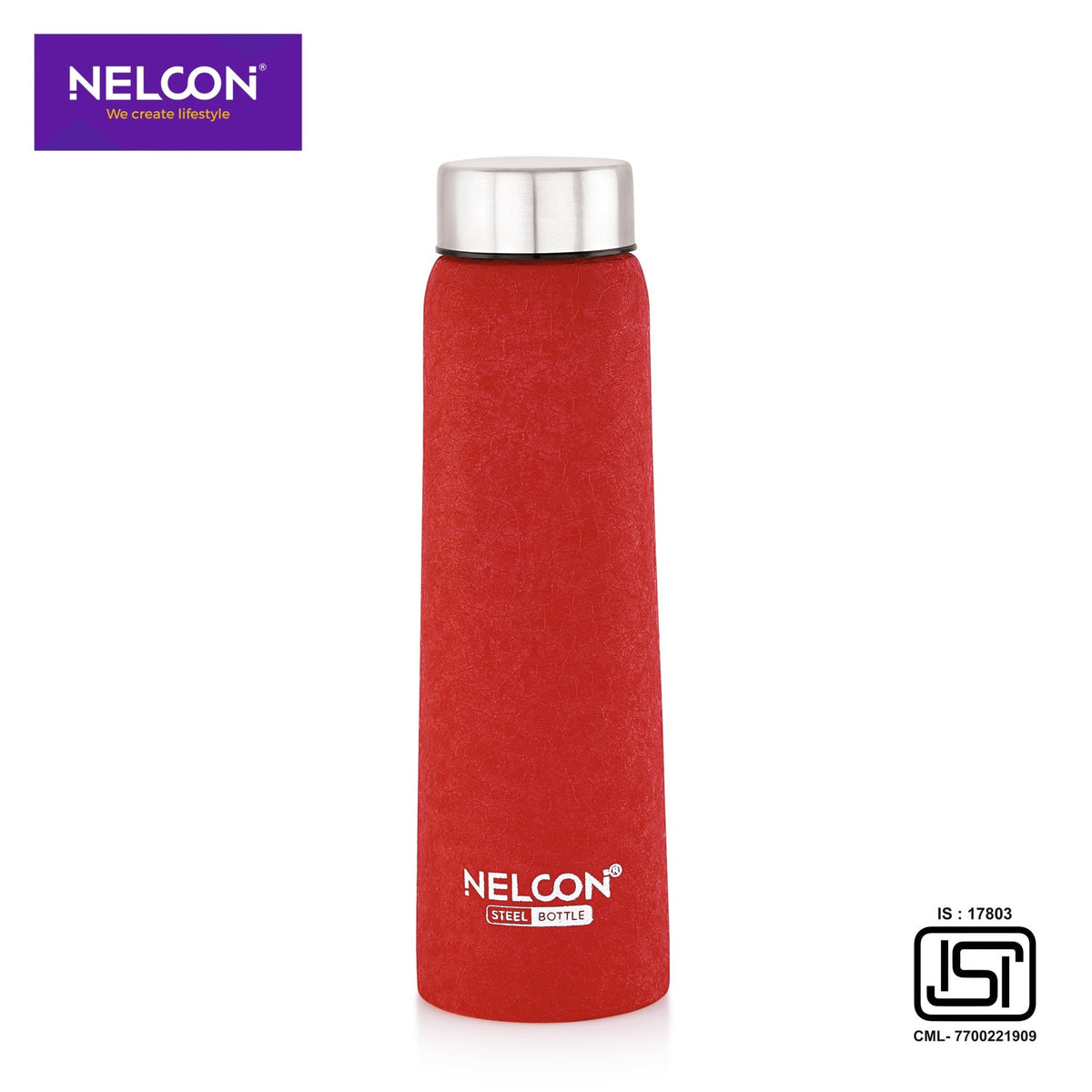 Absolute Crocz Red Stainless Steel Bottle 1000ml - NelconIndustries