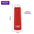 Absolute Crocz Red Stainless Steel Bottle 1000ml - NelconIndustries