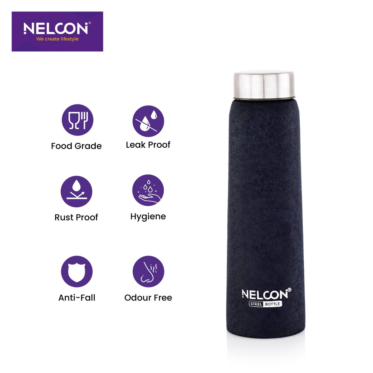 Absolute Crocz Stainless Steel Bottle - 1000ml - NelconIndustries
