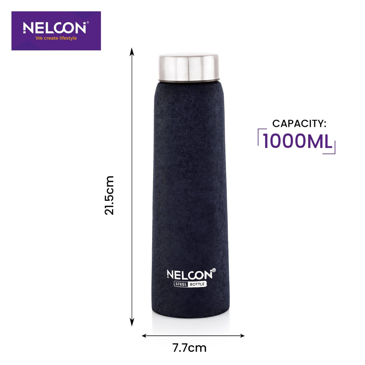 Absolute Crocz Stainless Steel Bottle - 1000ml - NelconIndustries