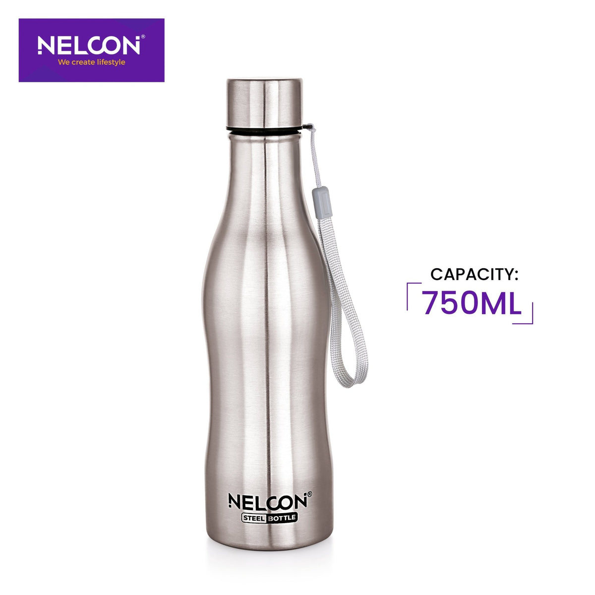 Capsule Stainless Steel Bottle - 750ml - NelconIndustries