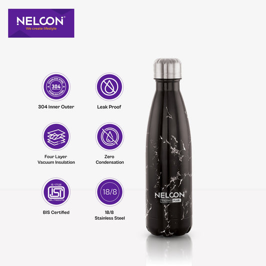 Cola Bliss Thermo Plus Blissful Insulated Stainless Steel Bottle 500ml - NelconIndustries