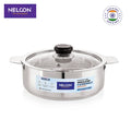 Crystin Insulated Stainless Steel Casserole Glass Lid - 1800ml - NelconIndustries