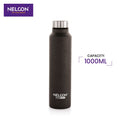 Dew Crocz Black Stainless Steel Bottle 1000ml - NelconIndustries