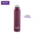 Dew Crocz Maroon Stainless Steel Bottle 1000ml - NelconIndustries
