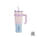 GripSip Vacuum Insulated Stainless Steel Tumbler - 1200ml (PINK AND BLUE) - NelconIndustries
