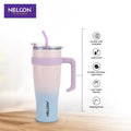 GripSip Vacuum Insulated Stainless Steel Tumbler - 1200ml (PINK AND BLUE) - NelconIndustries