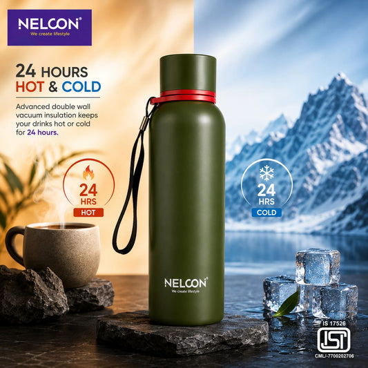 Leo Flask Insulated Stainless Steel Bottle - 750ml - NelconIndustries