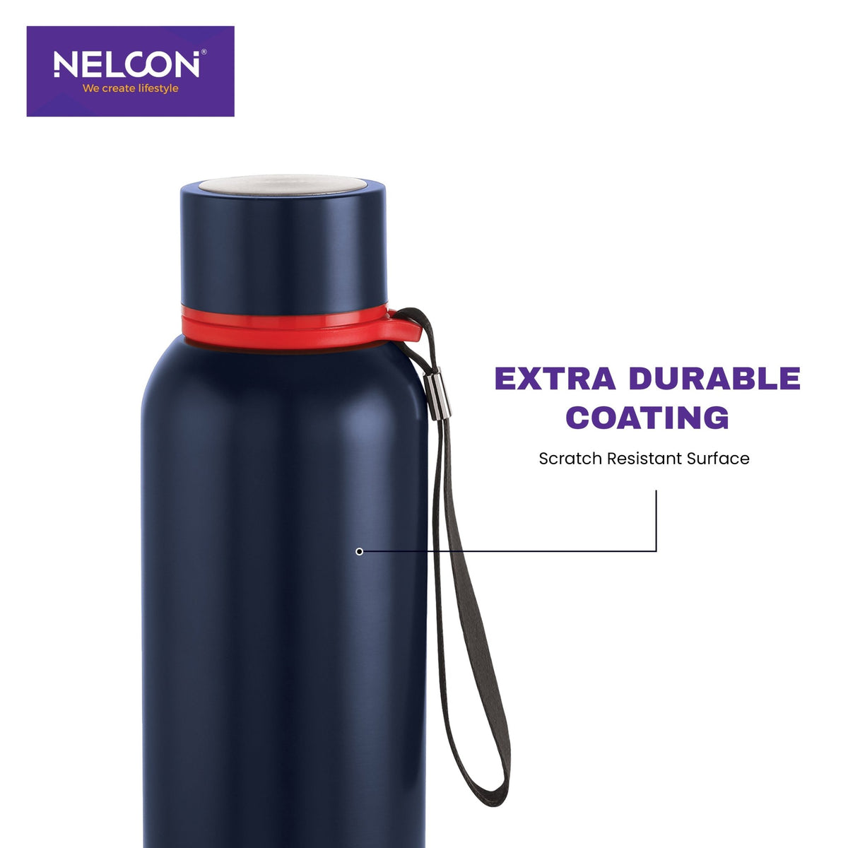 Leo Flask Ocean Blue Insulated Bottle 750ml - NelconIndustries