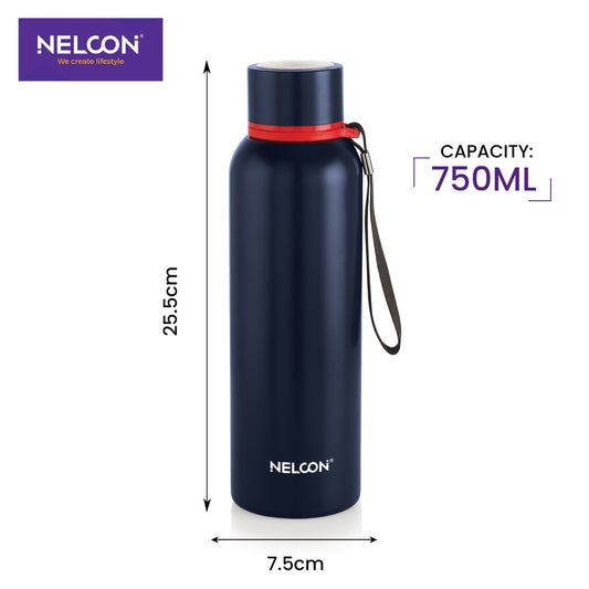 Leo Flask Ocean Blue Insulated Bottle 750ml - NelconIndustries