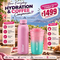 NELCON Pack of 2 – Thermosip Bottle + Dailysip Coffee Tumbler | Double Wall Insulated | 8 Hours Hot & Cold | Leak-Proof Design - NelconIndustries