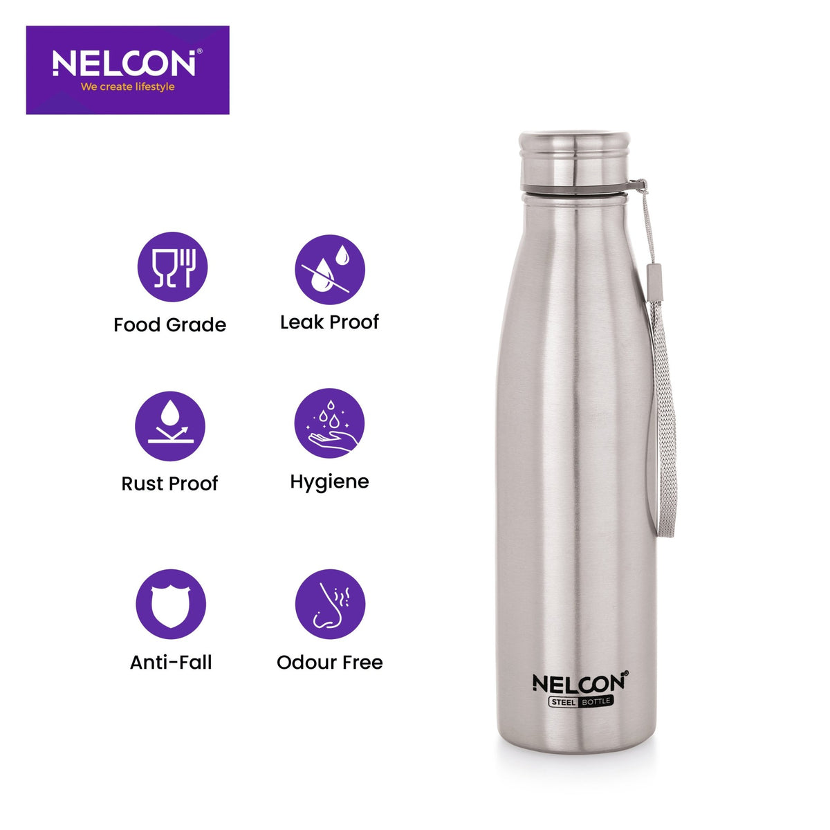 Ooze Stainless Steel Bottle - 750ml - NelconIndustries