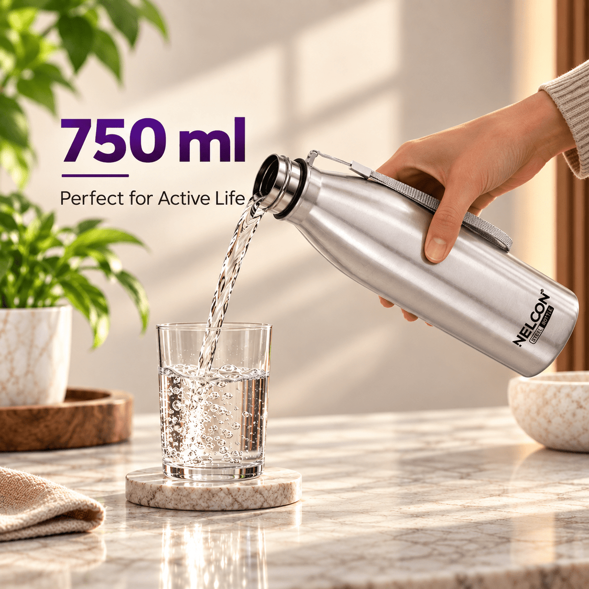 Ooze Stainless Steel Bottle - 750ml - NelconIndustries