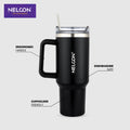 SipJoy Vacuum Insulated Stainless Steel Tumbler - 900ml - NelconIndustries