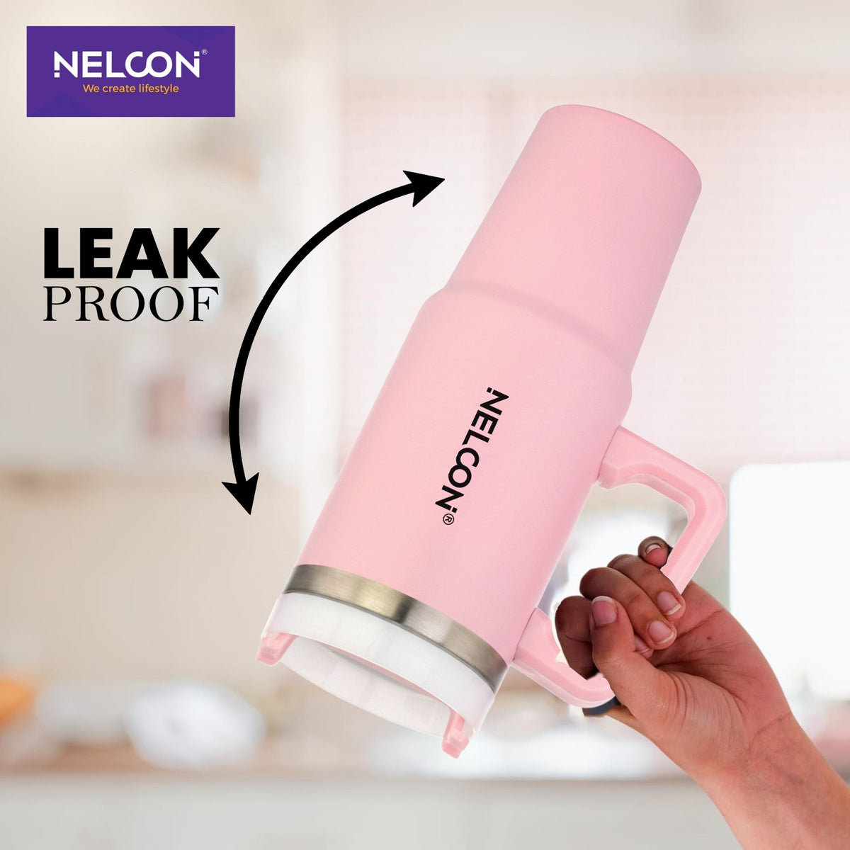 SipJoy Vacuum Insulated Stainless Steel Tumbler - 900ml - NelconIndustries