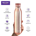 Stark Rose Gold Insulated Bottle 1000ml - NelconIndustries