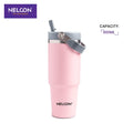 Travel Mate Insulated Stainless Steel Tumbler Pink- 900ml - NelconIndustries
