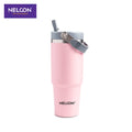 Travel Mate Insulated Stainless Steel Tumbler Pink- 900ml - NelconIndustries