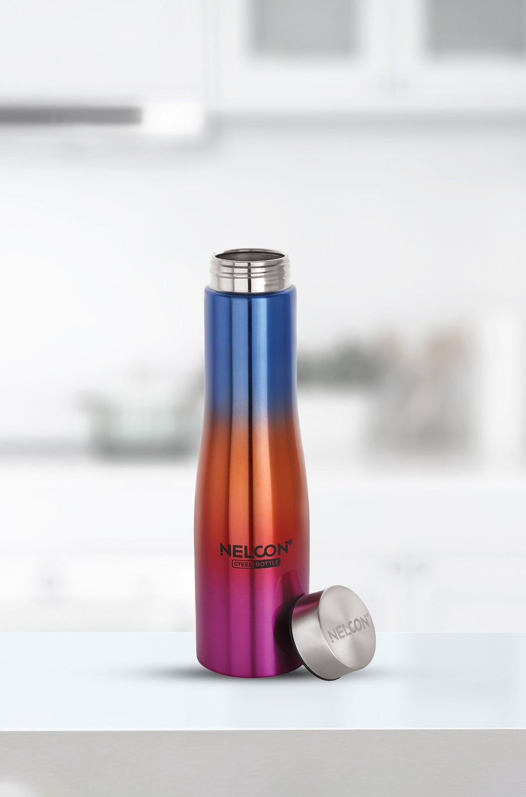 Nelcon Trent trio water bottle stainless steel, 1000ml